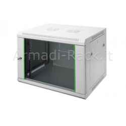 Armadio rack da parete economico linea Dynamic Basic (L)600 x (P)450 varie altezze e colori