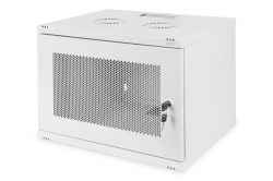Digitus armadio rack 7u 19" a parete con porta grigliata, misure 540 x 400 mm (l x p)