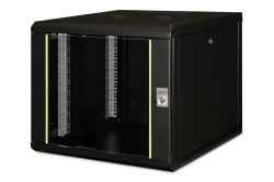 Armadio rack 9 unità da muro linea Unique (a) 509 x (l) 600 x (p) 600 mm. colore nero