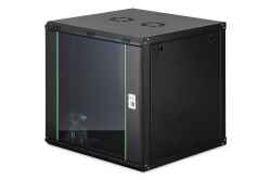 Alloggiamento a parete 12u 638x600x600 mm, colore nero (ral 9005)