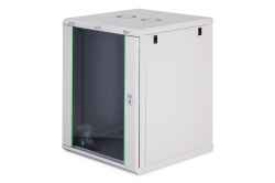 Armadio rack da parete economico linea Dynamic Basic 16 unità (a) 816 x (l) 600 x (p) 600 mm grigio chiaro