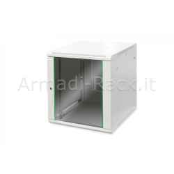 Armadio rack da parete economico linea Dynamic Basic 16 unità (a) 816 x (l) 600 x (p) 600 mm grigio chiaro