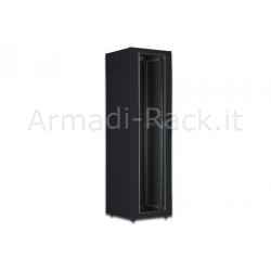 Armadio 26 unita' linea professionale (a)1310 x (l)600 x (p)800 mm. colore nero ral 9005