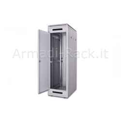 Armadio 42 Unità Linea Professionale (A)2020X(L)600 Profondità 1000 Mm. - Colore nero Ral9005