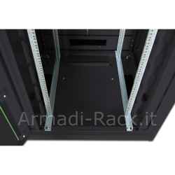 Armadio 42 Unità Linea Professionale Mm. (A)2020 x (Ll)800 x (P) 1000 Colore nero RAL 9005
