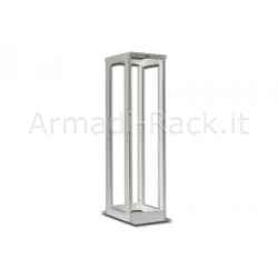 Frame di Montaggio 19 42 Unita' a 4 Montanti (A)1951 x (L)600 x (P) 800 Mm. Colore Grigio Chiaro Ral7035