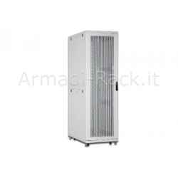 Armadio 19 pollici 42 unità rack per reti e server con fianchi sdoppiati, misure (a)2010 x (l)600 x (p)1000 mm. colore grigio RAL 7035
