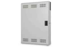 Armadio Slim a muro 3 + 3 Unità 900X600 profondo 200 mm Grigio con Apertura Frontale