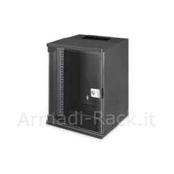 Armadio digitus soho pro 9u a parete 10" 315x300 mm (lxp) nero