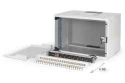 Armadio rack di rete digitus 19" con accessori - 7u, 540 x 400 mm (l x p)