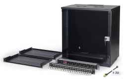 Armadio rack di rete digitus 19" con accessori - 12u, 540 x 400 mm (l x p)