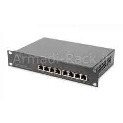 switch gigabit ethernet da 8 porte a 10 pollici, gestito l2+