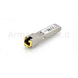 Modulo mini gbic (sfp) connettore rj45 1,25 gbps 90mt