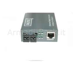Convertitore 10/100 Rj45 - Fibra Ottica Sc