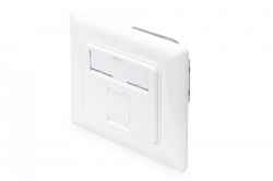 Digitus presa di rete cat 6a ea, compatibile con vari design, schermata, a incasso