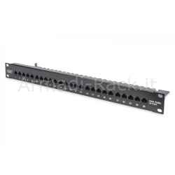 Pannello patch cat 3 isdn non schermato nero 25 porte