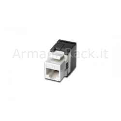 Inserto Jack Utp Rj45 8 Poli Cat 5E (Frutto) Toolfree