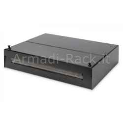 box punto di consolidamento per moduli keystone / accoppiamenti a fibra ottica per 12 x keystone, 6xlc dx