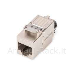 keystone jack per reti cat 8.1 schermato toolfree