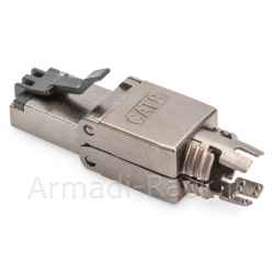 Connettore cat 8.1 schermato tool-free