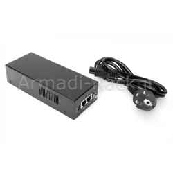 Iniettore poe++ ethernet gigabit, 802.3bt 85 watt