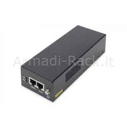 Iniettore poe++ ethernet gigabit, 802.3bt 85 watt