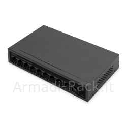 Digitus 8+2 port fe poe switch