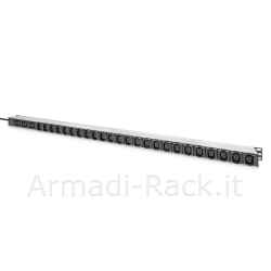 Multipresa 1 fase 16a, 24 x c13, 3 x c19, cavo mt 3 mt con spina iec 60309 16 a