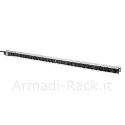 Multipresa 1 fase 32a, 24 x c13, 4 x c19, cavo 3 mt con spina iec 60309 32 a