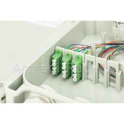 Digitus alloggiamento per connessione ftth/fttb, assemblato, os2, 12 fibre, lc/apc