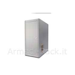 Box ventilato per server tower e computer, grado di protezione IP 54 colore grigio RAL 7035