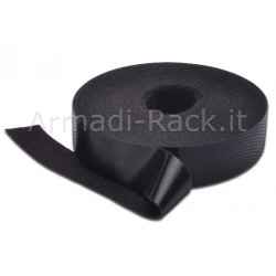 Rotolo mt. 10 nastro velcro 20mm.