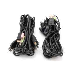 Digitus switch kvm, 2x1 dp, dp out, usb