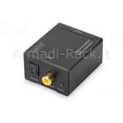 Convertitore Audio Digitale Toslink-Coassiale a Analogico Rca