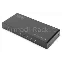 Splitter hdmi 4k, 1x4, 4k2k, uhd/60hz edid, hdr, hdcp, nero