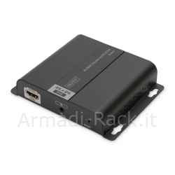 Ricevitore per Estensore Ds55124 4K HDMI Via Cavo Rete Anche per Ip Poe Mt 120