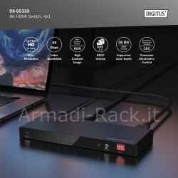 8k hdmi switch, 4x1