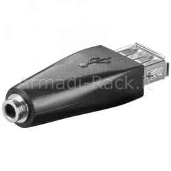 Adattatore usb "a" femmina - 3,5mm femmina