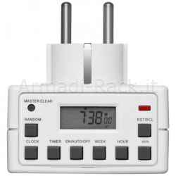 Spina di alimentazione 220 volt programmabile
