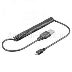 Cavo micro usb mt. 1 a spirale
