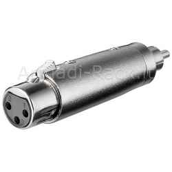 Adattatore Xlr Femmina 3 Poli - Rca Maschio