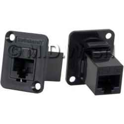 Connettore passante RJ45 CAT.5E UTP (non schrmato) F/F