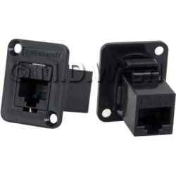 Connettore passante RJ45 CAT.6 UTP (non schrmato) F/F