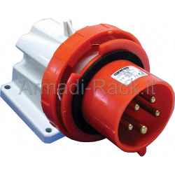 Spina gewiss 3p+n+t 380v 32a 90° da parete