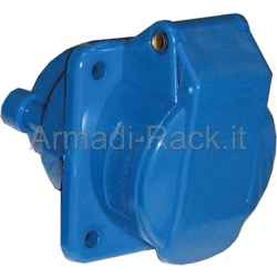 Presa gewiss 2p+t 220 v 32a 10° da incasso
