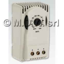 Igrostato meccanico 120/240 Vac - 10-90 (%RH)