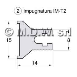 Im-T2-11T - Impugnatura 11Te