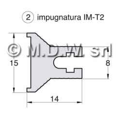 Impugnatura 14Te Nera