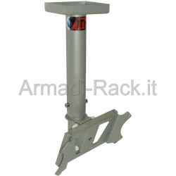 Supporto telescopico da soffitto 26/41 cm, con inclinazione regolabile da 0 a 18°