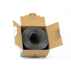 Cavo solido utp per reti categoria 5e awg24 materiale cca matassa mt 305 classe cpr eca
